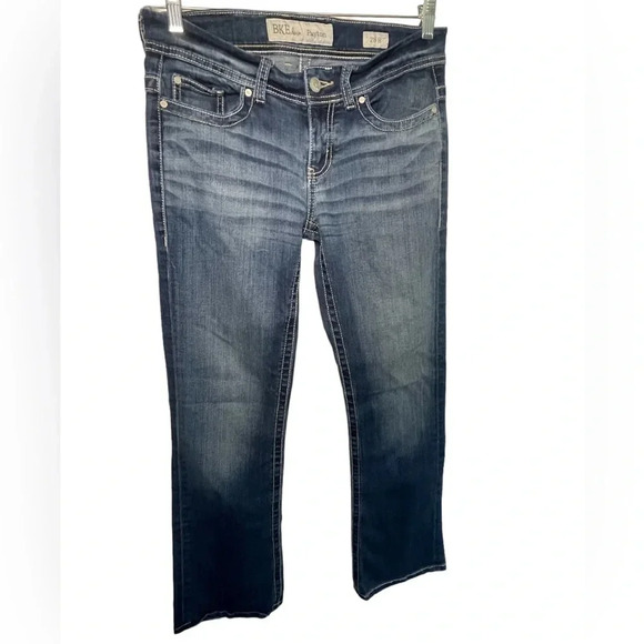BKE Buckle Payton Jeans Women's Size 28R Mid Rise Bootcut Medium Wash Preppy - Picture 1 of 10